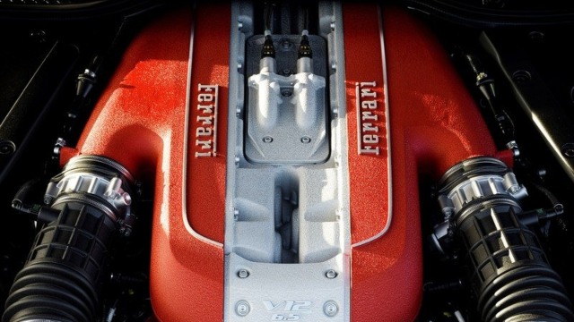 2021 Ferrari Purosangue engine