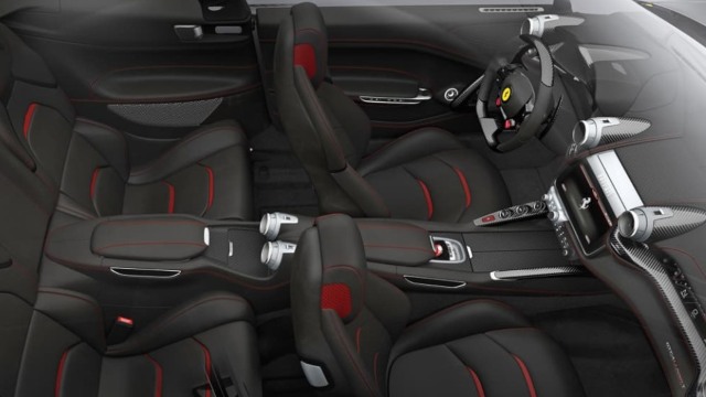 2021 Ferrari Purosangue interior