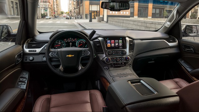 2021 Chevy Suburban Z71 interior