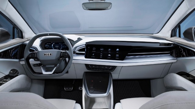 2021 Audi Q4 Sportback e-tron interior