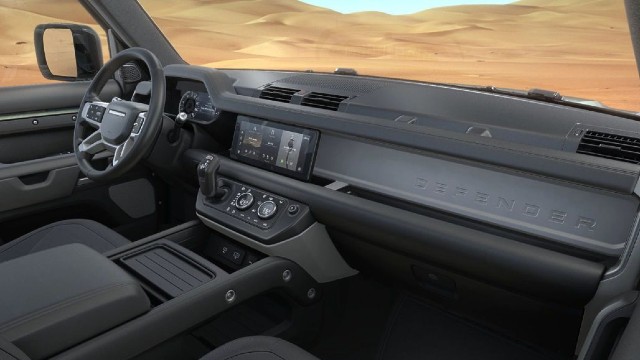 2021 Land Rover Defender V8 interior