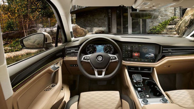 2021 Volkswagen Touareg interior