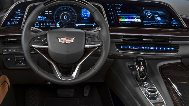 2022 Cadillac Escalade interior