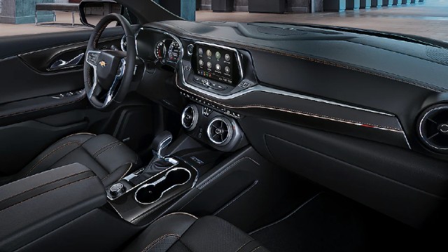2022 Chevy Blazer interior