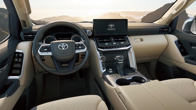2022 Toyota Land Cruiser interior