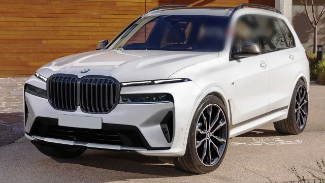 2023 BMW X7 renderings