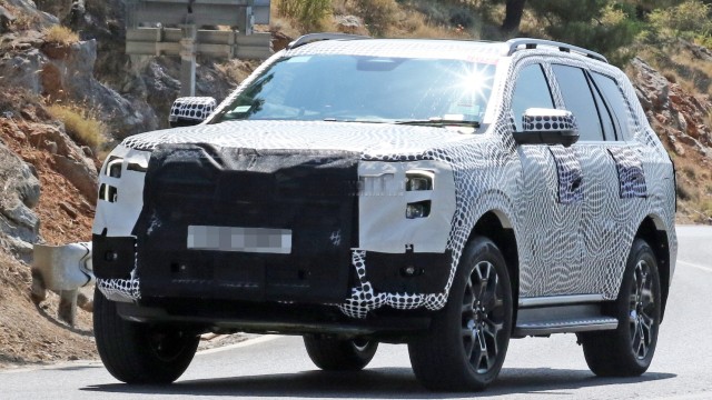 2023 Ford Everest spied