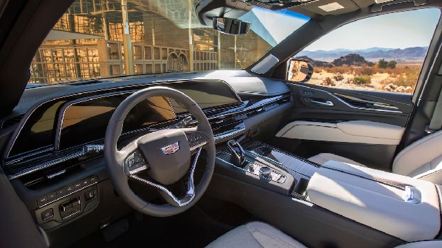 2023 Cadillac Escalade interior