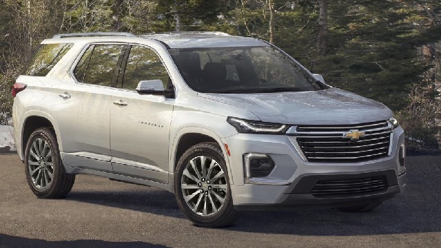 2023 Chevy Traverse colors