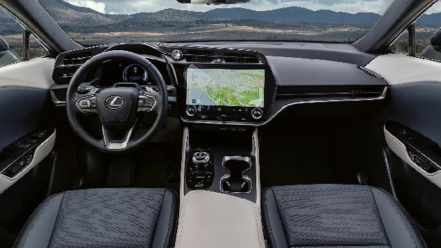 2023 Lexus RZ 450e interior