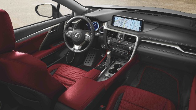 2023 Lexus RX 350 F SPORT interior