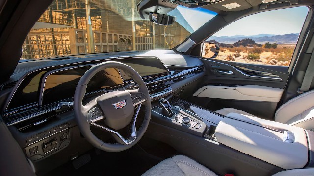 2024 Cadillac Escalade interior