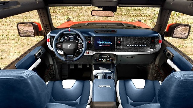 2024 Ford Bronco Raptor R interior