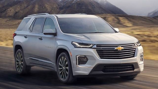 2024 Chevy Traverse colors